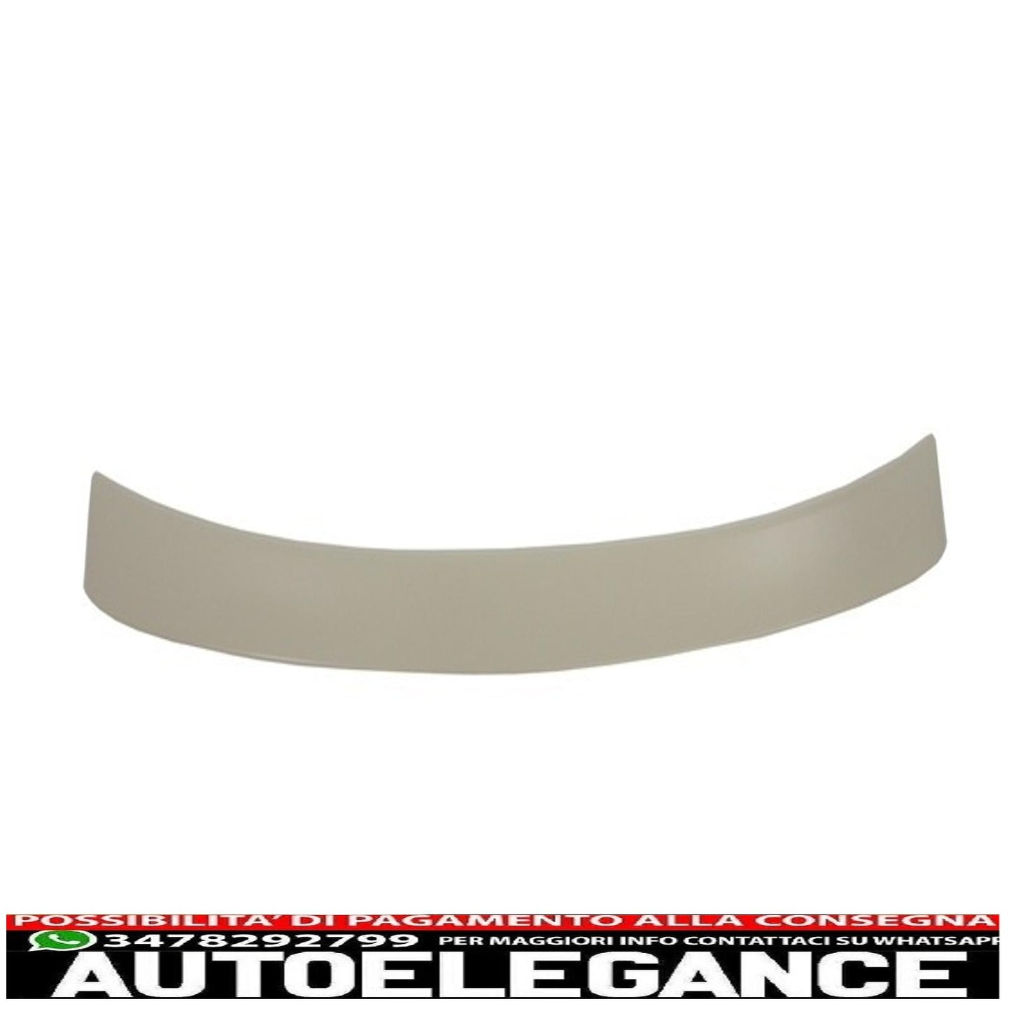 roof spoiler suitable for mercedes w211 e-class facelift (2007-2009) l-design 