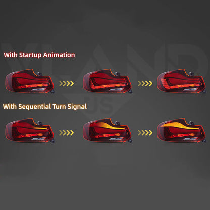 Fanali posteriori OLED per BMW Serie 2 M2 F87 2014-2021 1a generazione con animazione dinamica