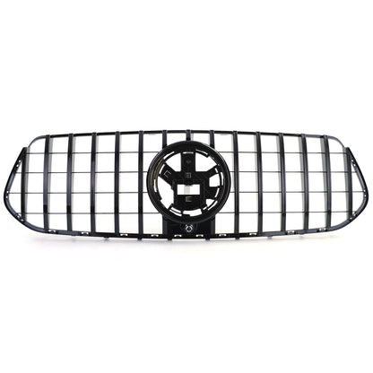 Gloss black sports radiator grille for Mercedes GLE SUV V167 from 18 with sports package