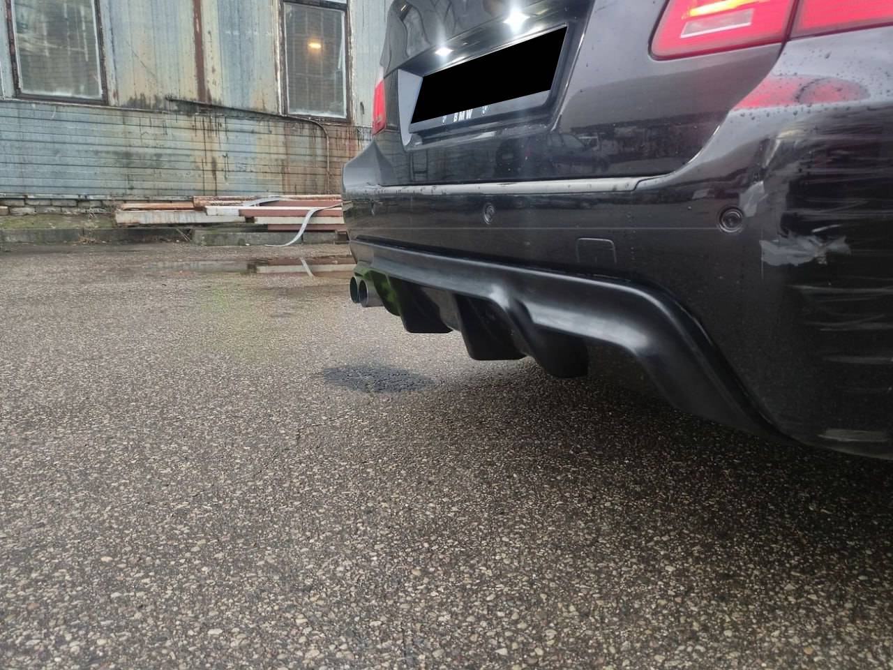 DIFFUSER SUITABLE FOR BMW 5 SERIES E60 E61 MSPORT 2003-2010 LOOK TUNING 2SX