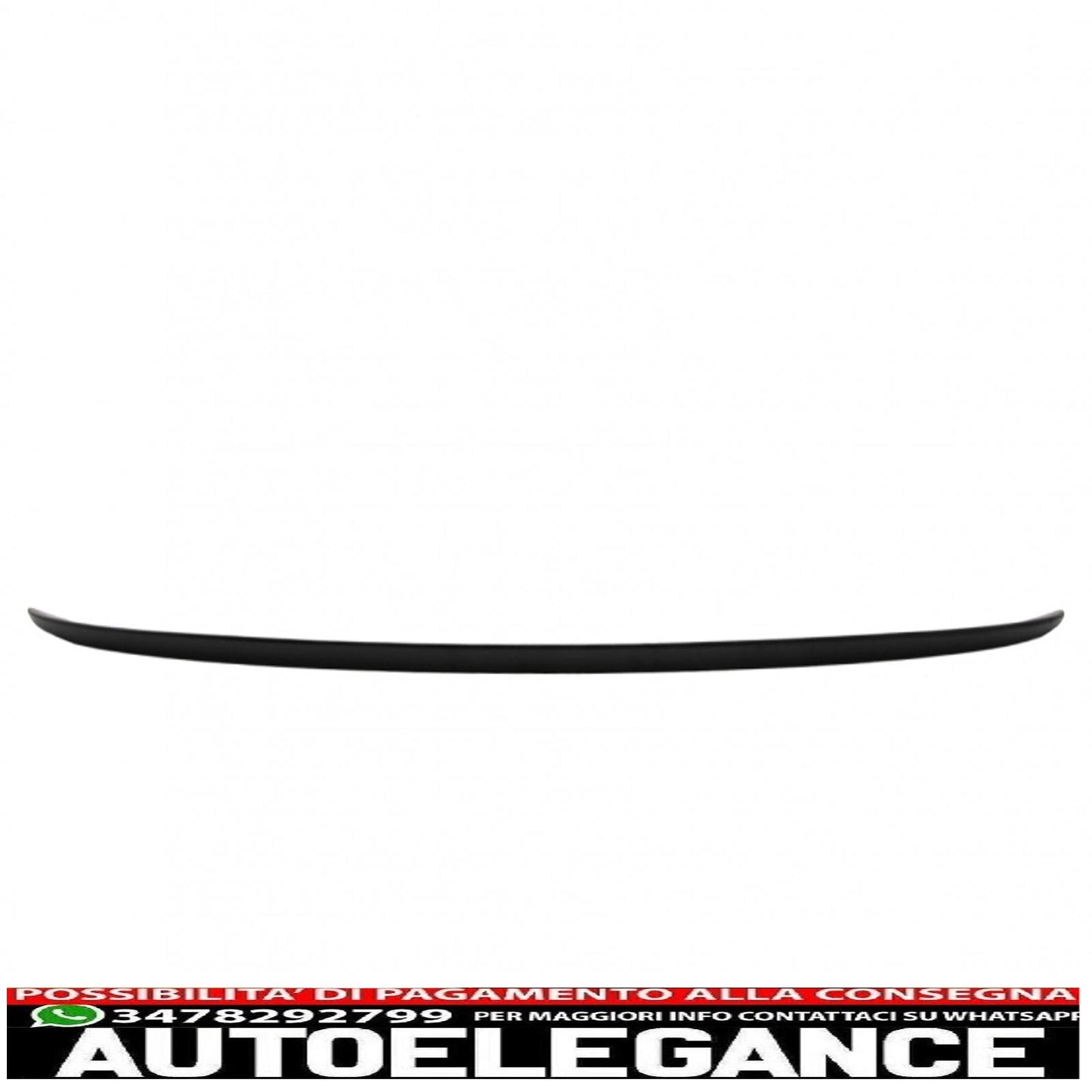trunk spoiler suitable for bmw 3 series e90 (2005-2010) m3 design matt black