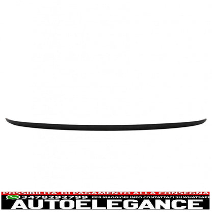 trunk spoiler suitable for bmw 3 series e90 (2005-2010) m3 design matt black