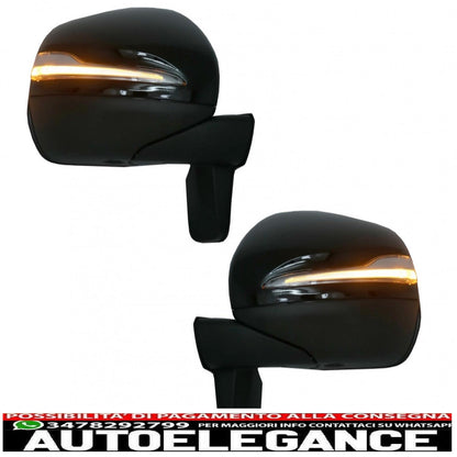 Complete mirror assembly suitable for mercedes g-class w463 (2012-2017) 2018 restyling design