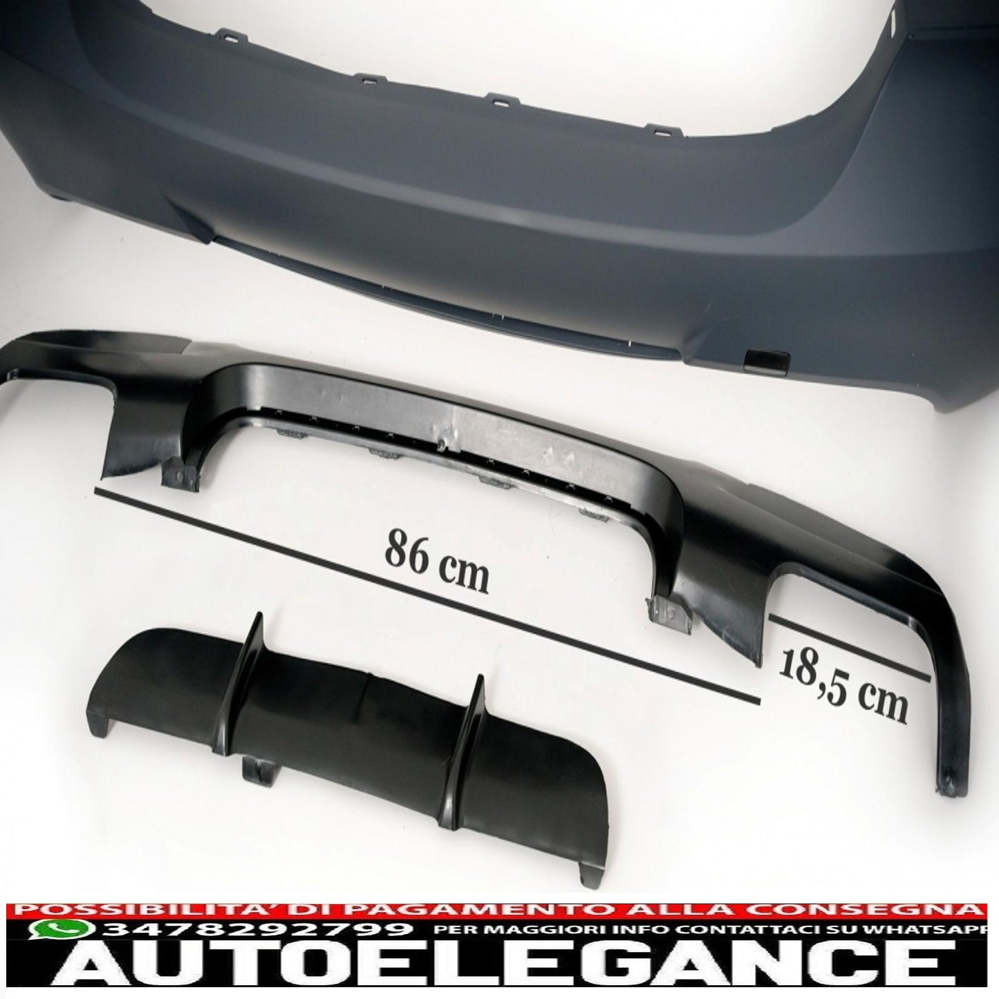 body kit suitable for bmw 3 series e90 (2005-2008) m-technik design 
