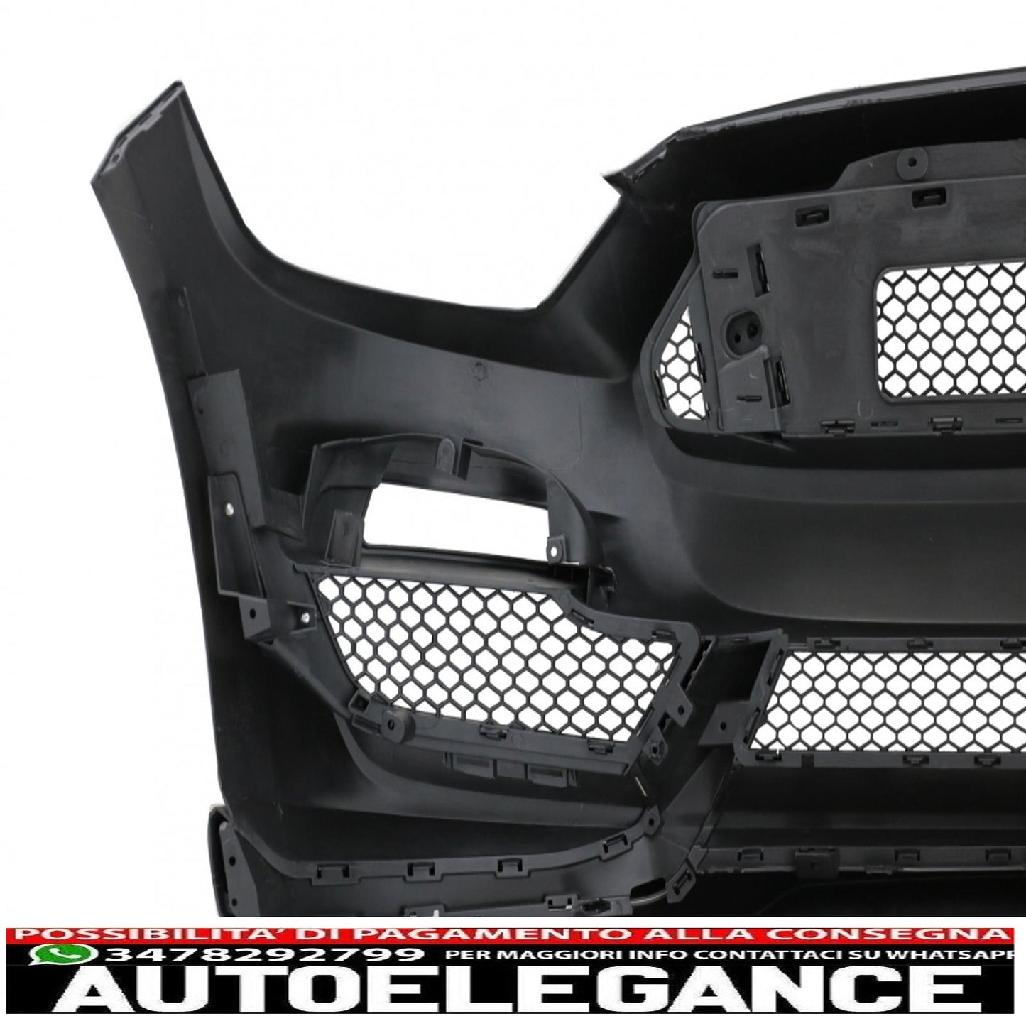 front bumper suitable for ford mustang mk6 vi sixth generation (2015-2017) gt350 design