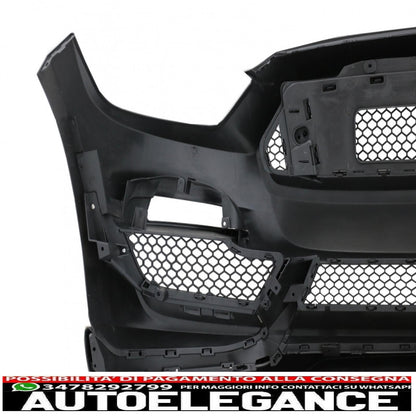 front bumper suitable for ford mustang mk6 vi sixth generation (2015-2017) gt350 design