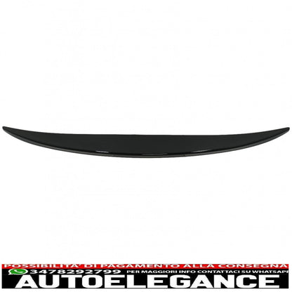 Boot Spoiler Suitable for Mercedes C-Class W206 Limousine (2021 onwards) Piano Black 
