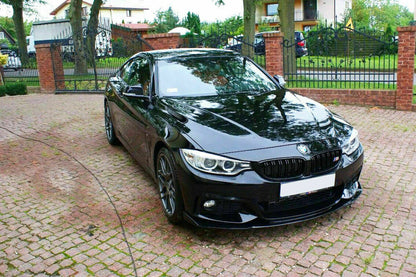 GRIGLIA ANTERIORE NERO LUCIDO DOPPIA FASCIA BMW 4 F32 F33 F36 LOOK SPORTIVO 0040