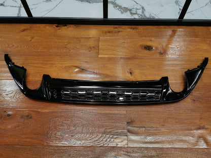 DIFFUSORE ADATTO PER VW GOLF 7 2012-2016 LOOK GTI NERO DESIGN SPORTIVO
