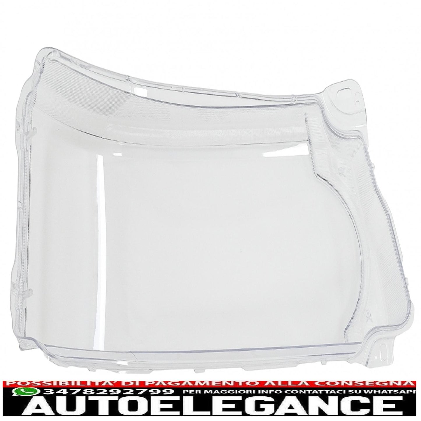 Headlight Lens Glasses Suitable for Land Range Rover Sport L320 Facelift (2009-2013) Clear Glass Optics 