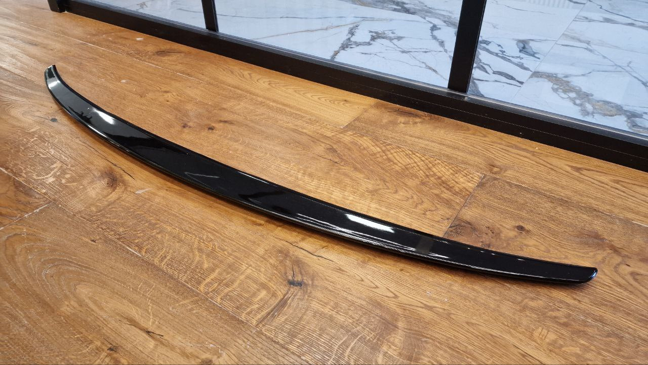 SPOILER BAGAGLIAIO ADATTO PER AUDI A4 B9 BERLINA 2016+ LOOK NERO DESIGN SPORTIVO