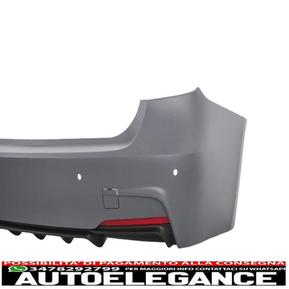 kit carrozzeria completo adatto per BMW F30 (2011+) design m-performance con parafanghi anteriori