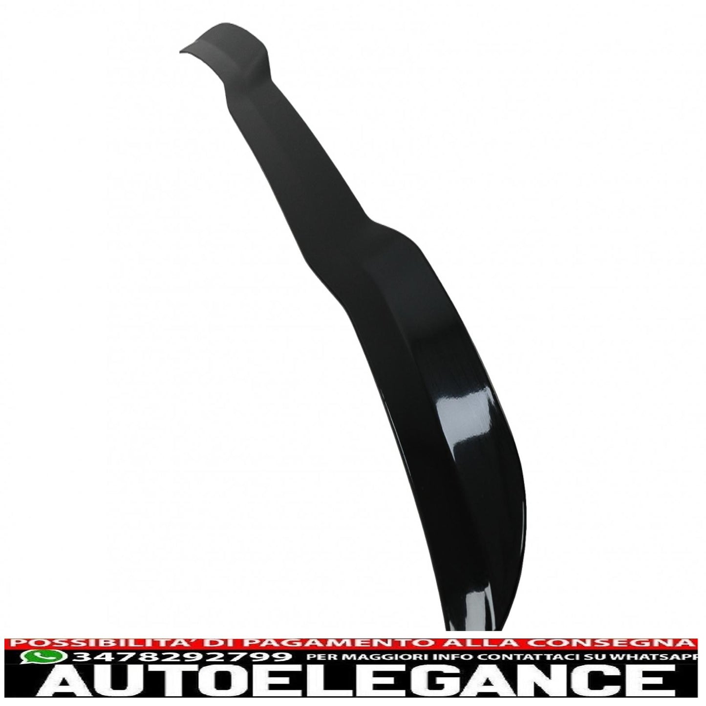 additional roof spoiler suitable for audi s3 / a3 s-line 8v restyling sportback hatchback (2012-2019) 