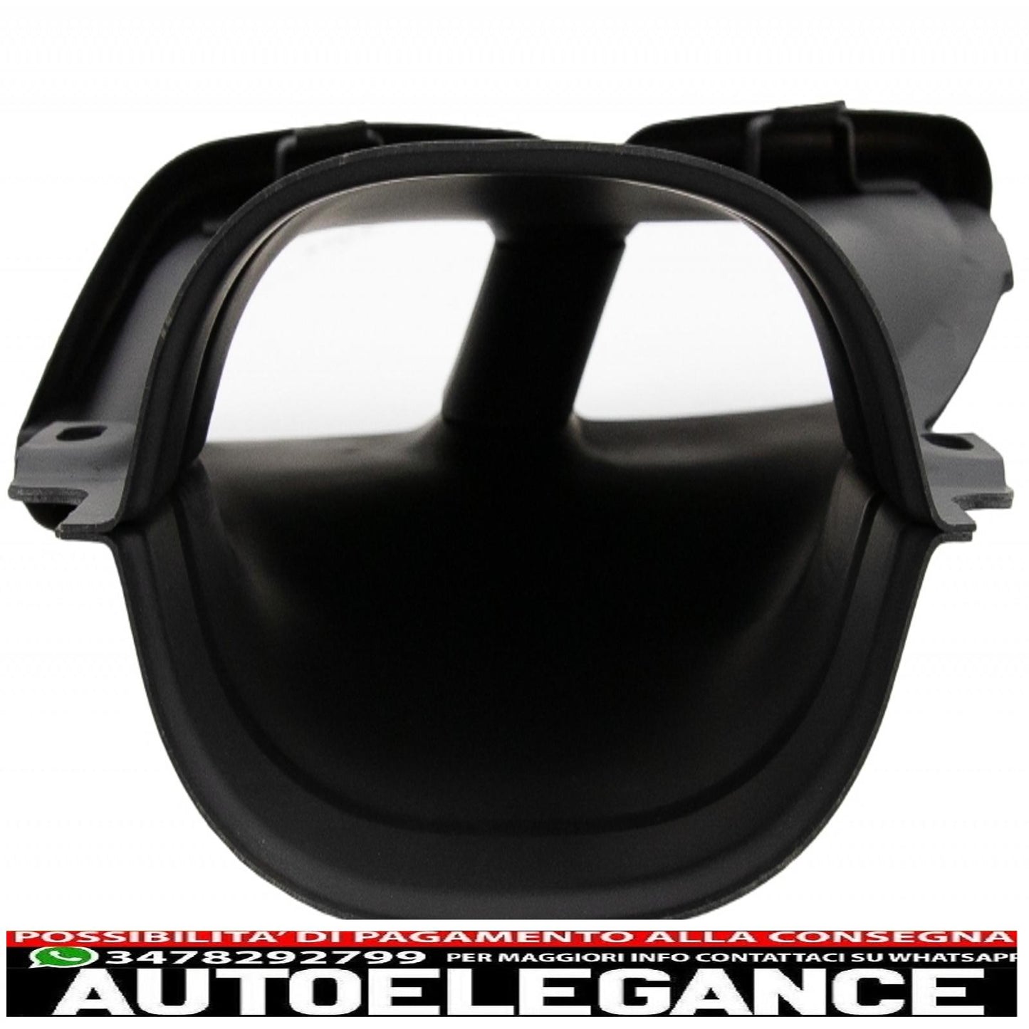Diffusore d'aria per paraurti posteriore con terminali di scarico cromati, adatto per mercedes classe e w213 sport line (2016-2019) design e63
