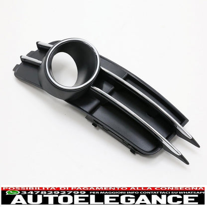 Side Grilles Lower Bumper Grille Fit For Audi A6 C7 4G (2012-2015)