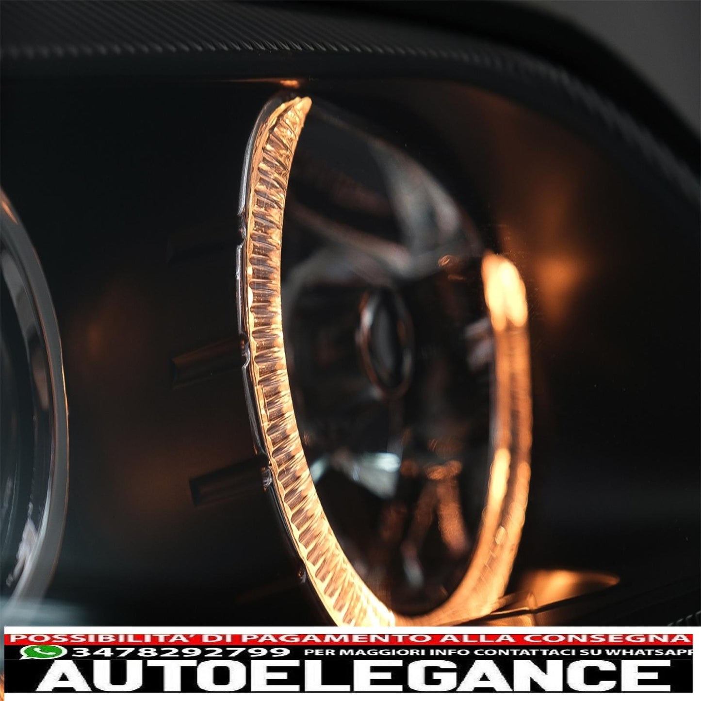 black angel eye headlights with front grille without badge for opel vauxhall astra g (1998-2004) left or right hand drive 