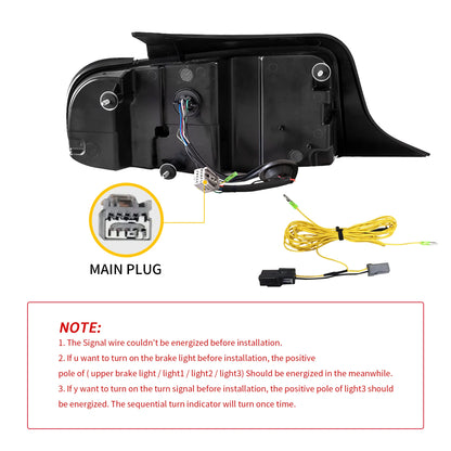 Luci posteriori a LED complete per Ford Mustang 2010-2012 con animazione di avvio Luci di marcia