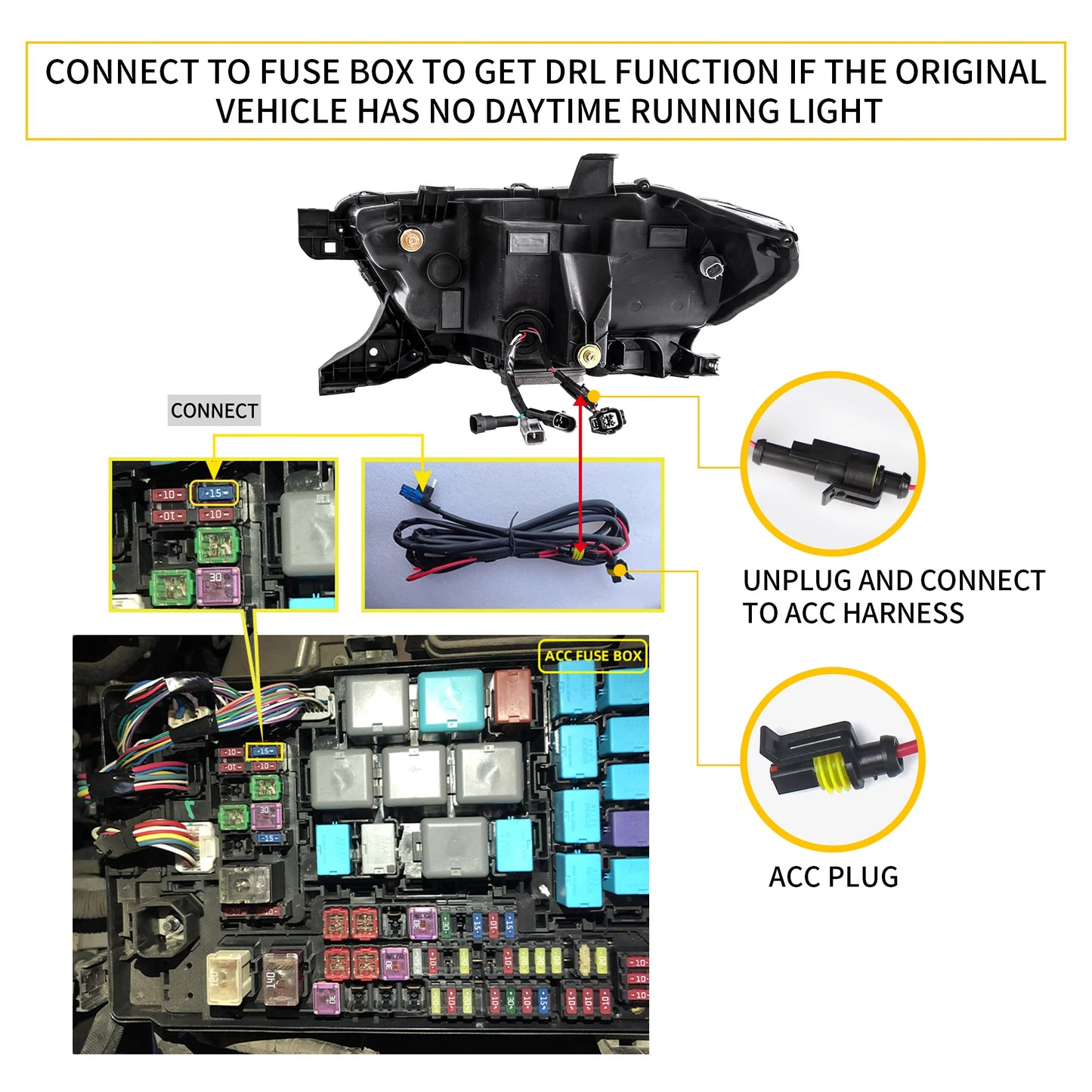 Proiettore Matrix e fari Full LED per Toyota Tacoma 2015-UP (prodotto pre-vendita. Matrix LED e stili Full LED da scegliere)