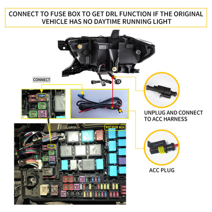 Proiettore Matrix e fari Full LED per Toyota Tacoma 2015-UP (prodotto pre-vendita. Matrix LED e stili Full LED da scegliere)