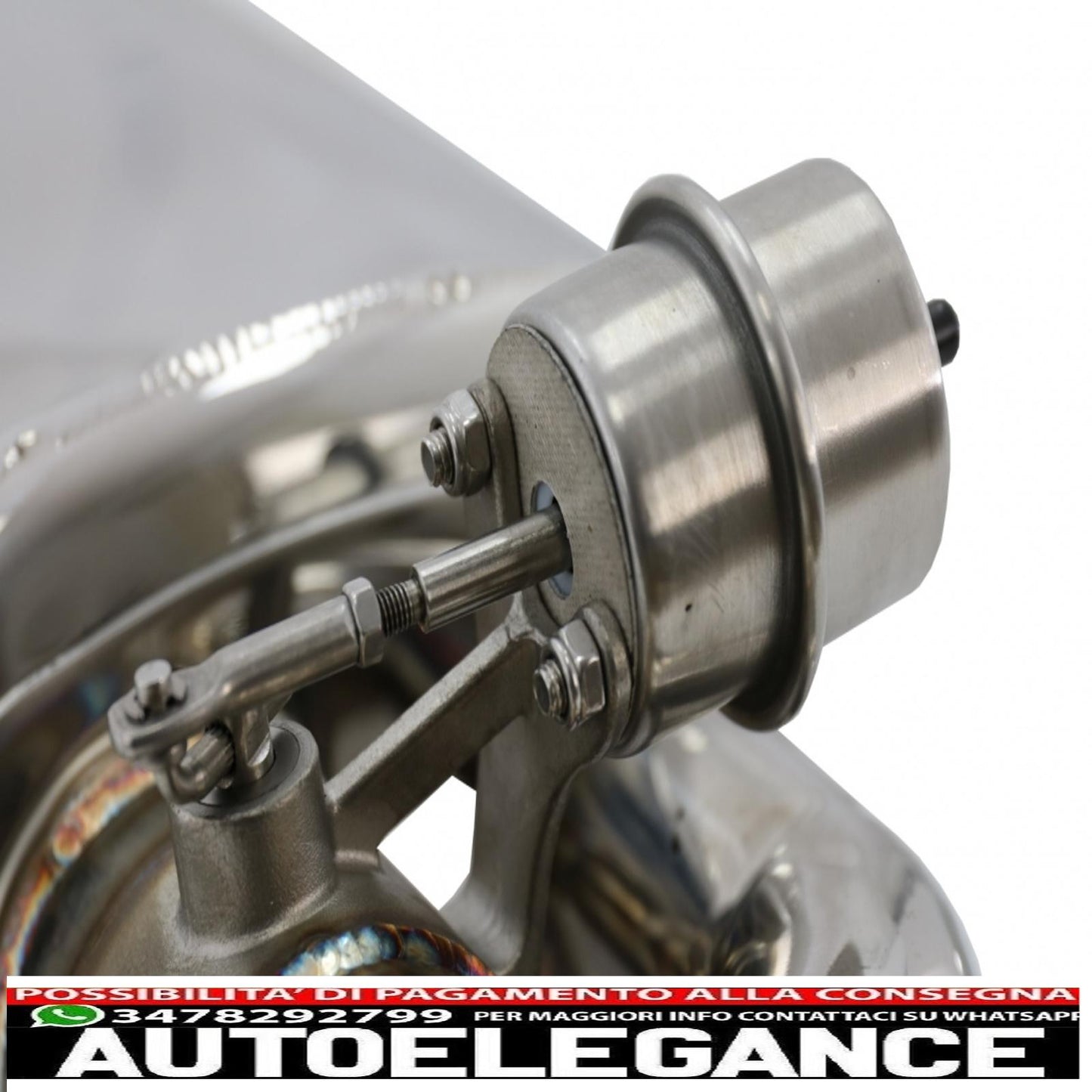Universal Exhaust Muffler System with Valve and Wireless Remote Control 