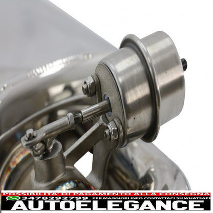 Universal Exhaust Muffler System with Valve and Wireless Remote Control 