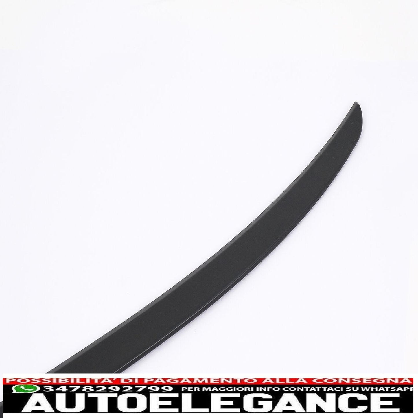 Trunk Spoiler Spoiler for BMW 5 Series G30 17+ M5 Design Spoiler Matte Black 