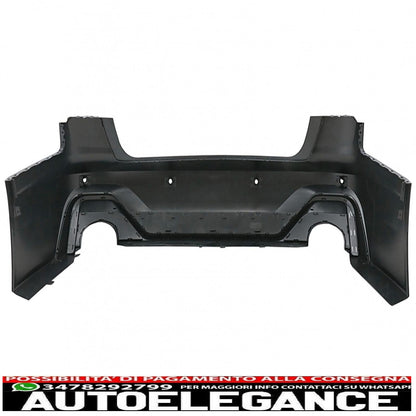 Rear bumper suitable for audi a6 c8 4k sedan (2018-up) rs design