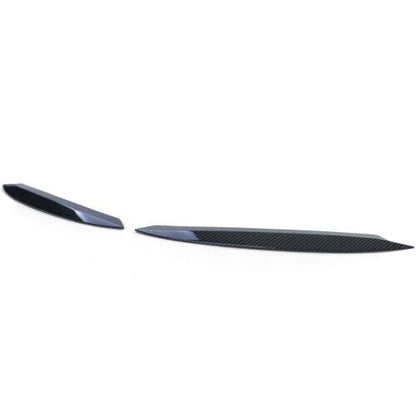 Coppia di copri faro malocchio carbon look per VW Golf 7 5G 13-21 AUTOELEGANCERICAMBI