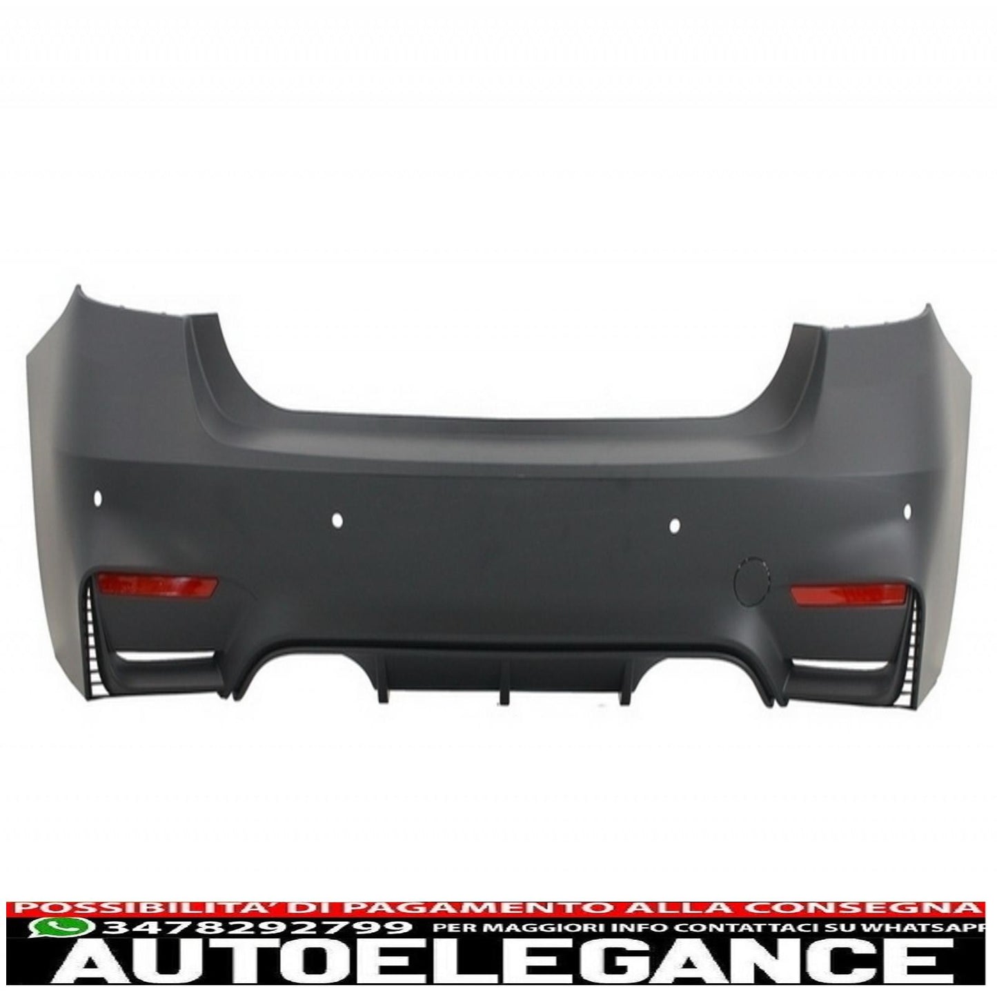 complete body kit suitable for bmw f30 (2011-2019) evo ii m3 cs style with front fenders and bonnet and chrome tips