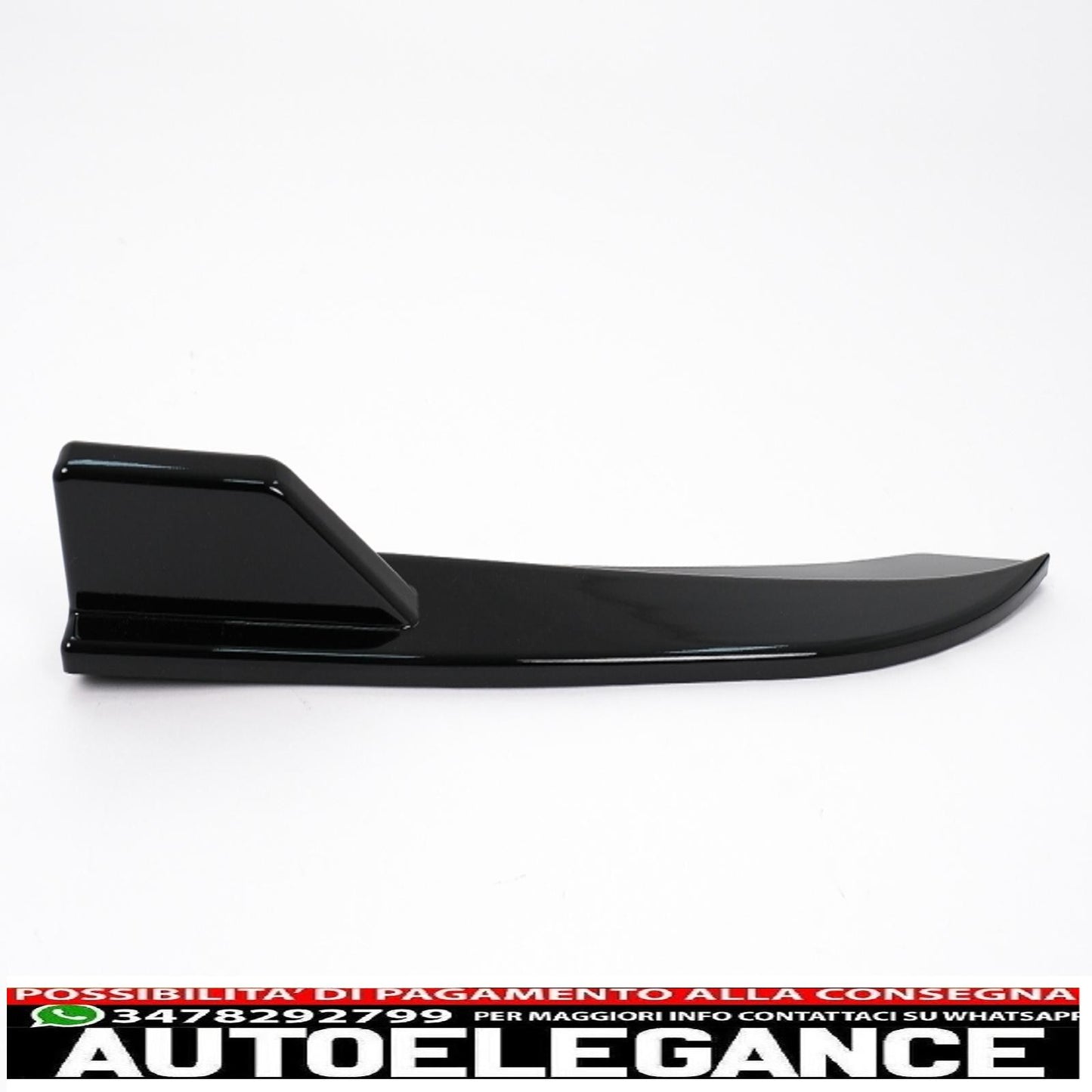 alette paraurti posteriori alette laterali flic adatte per bmw serie 3 f30 f31 (2011-2019) pianoforte nero AUTOELEGANCERICAMBI