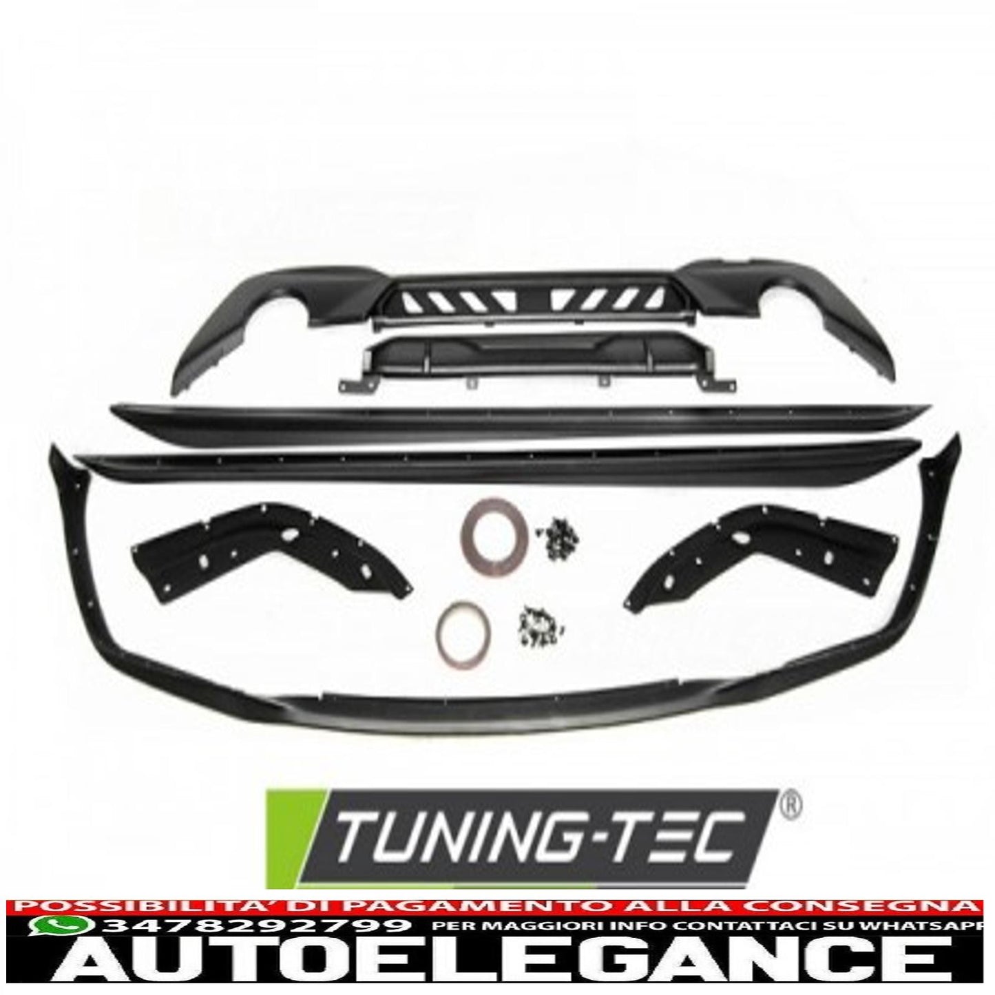 kit carrozzeria nero stile performance adatto per bmw g20 g21 19-22