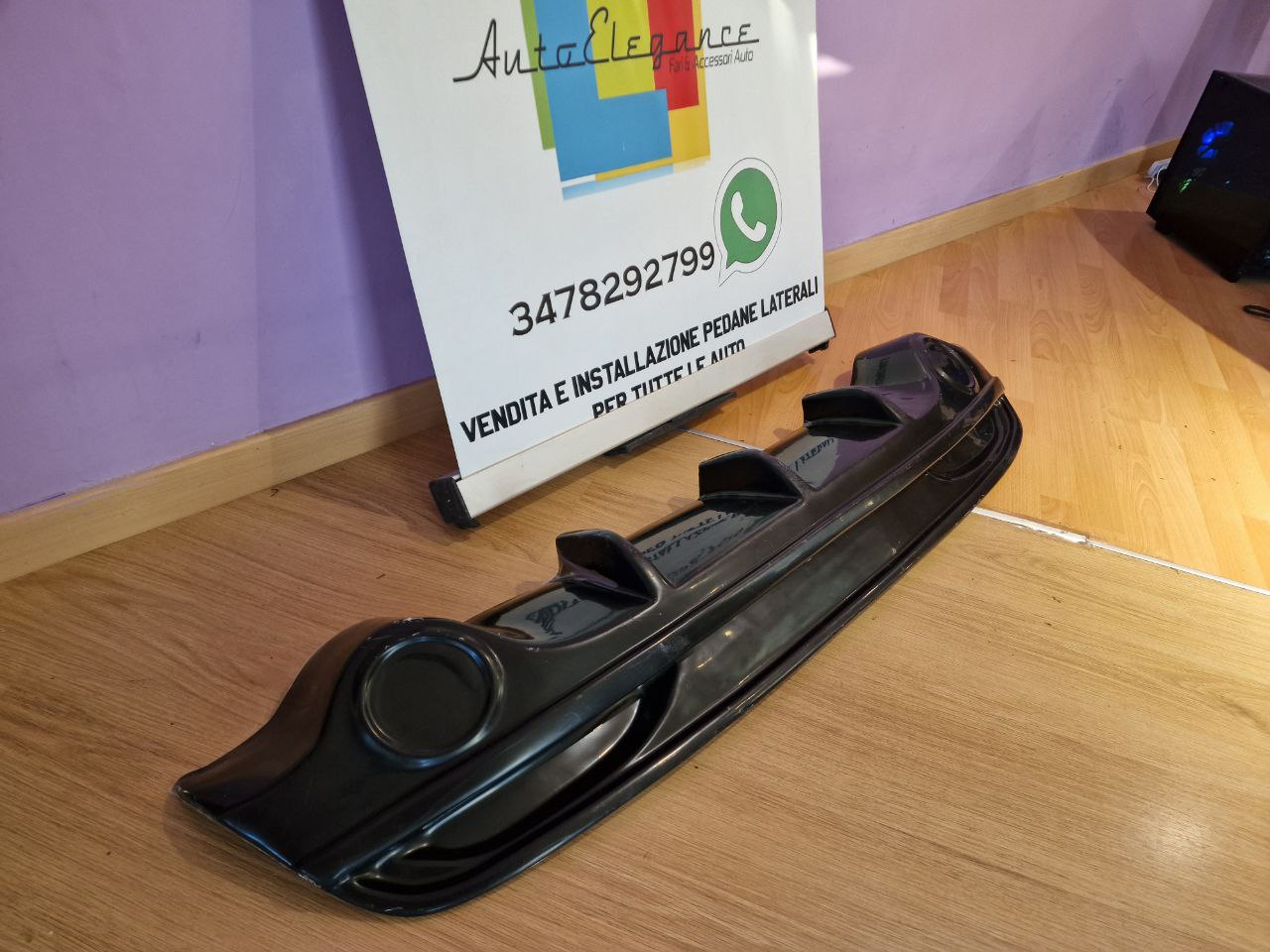 ART. 0151 DIFFUSOR ALFA ROMEO MITO ABS NERO LUCIDO