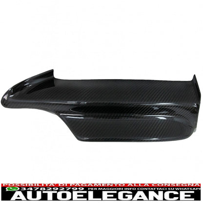 spoiler anteriore in carbonio adatto per bmw serie 3 e90 e91 berlina touring (2005-2008) solo paraurti m-tech