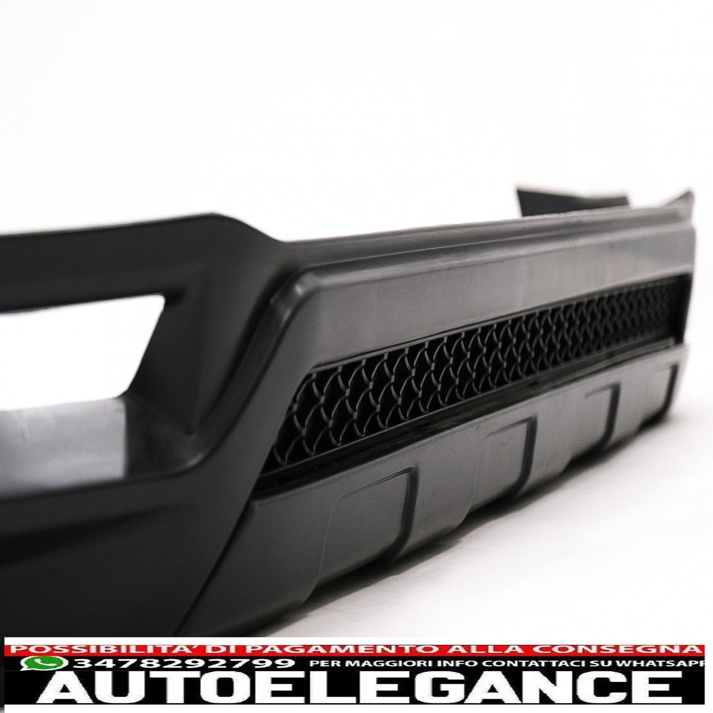 spoiler paraurti anteriore led drl estensione adatto per mercedes classe g facelift w463 w464 g350 g400 g500 (2018-)