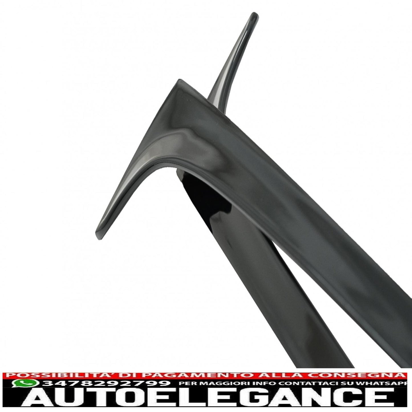 Rear Window Wing Spoiler Suitable for VW Golf 7 &amp; 7.5 (2012-2020) GTI Piano Black Design