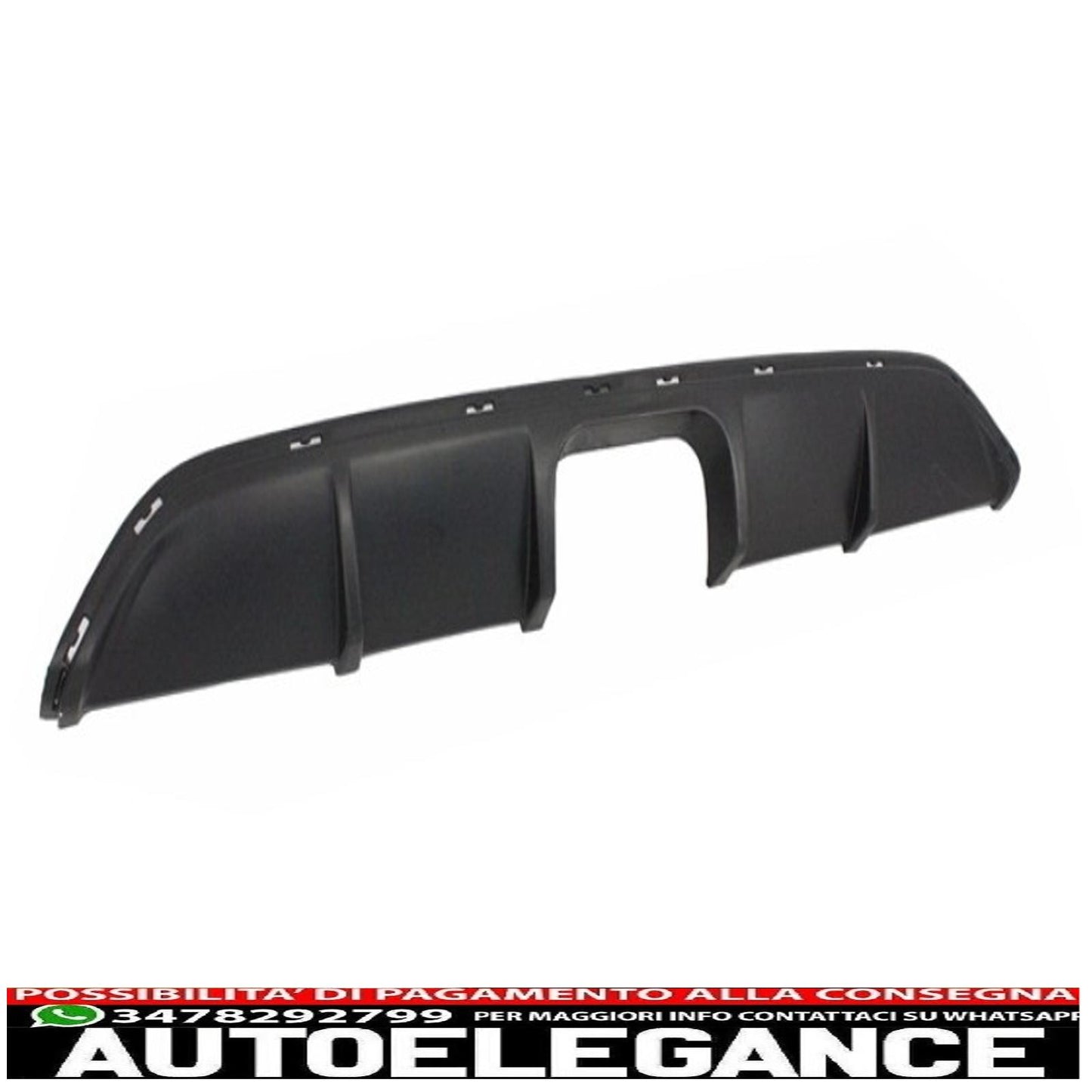 Labbro spoiler paraurti anteriore con diffusore d'aria adatto per smart fortwo 451 (2007-2014) e minigonne laterali aggiuntive