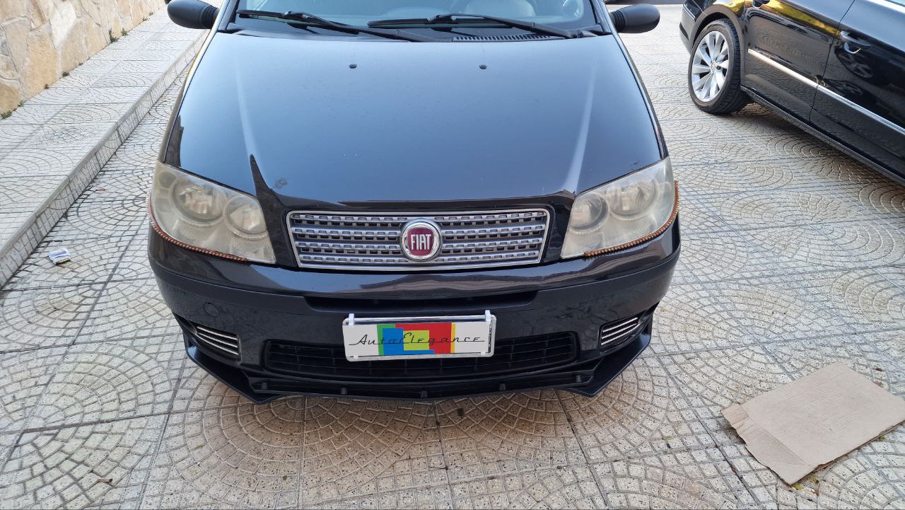 FRONTSPLITTER PASSEND FÜR FIAT PUNTO 188 SCHWARZGLÄNZEND LOOK SPORTLICHES DESIGN