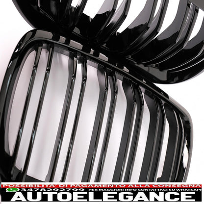 Front grills suitable for BMW 3 series e92 e93 coupe cabriolet nonlci (2006-2009) double stripe M sport design package