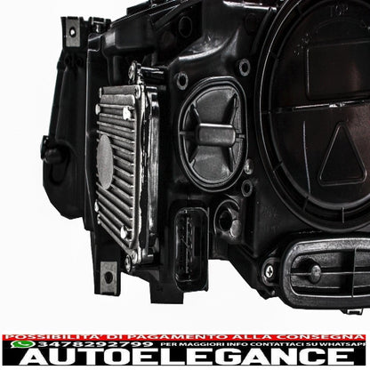Fari angel eye full led adatti per bmw serie 5 f10 f11 lci (2014-2017)