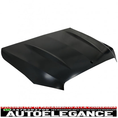 Cofano cofano anteriore con parafanghi anteriori adatto a mercedes classe c w205 s205 c205 a205 (2014-2020) design c63 AUTOELEGANCERICAMBI