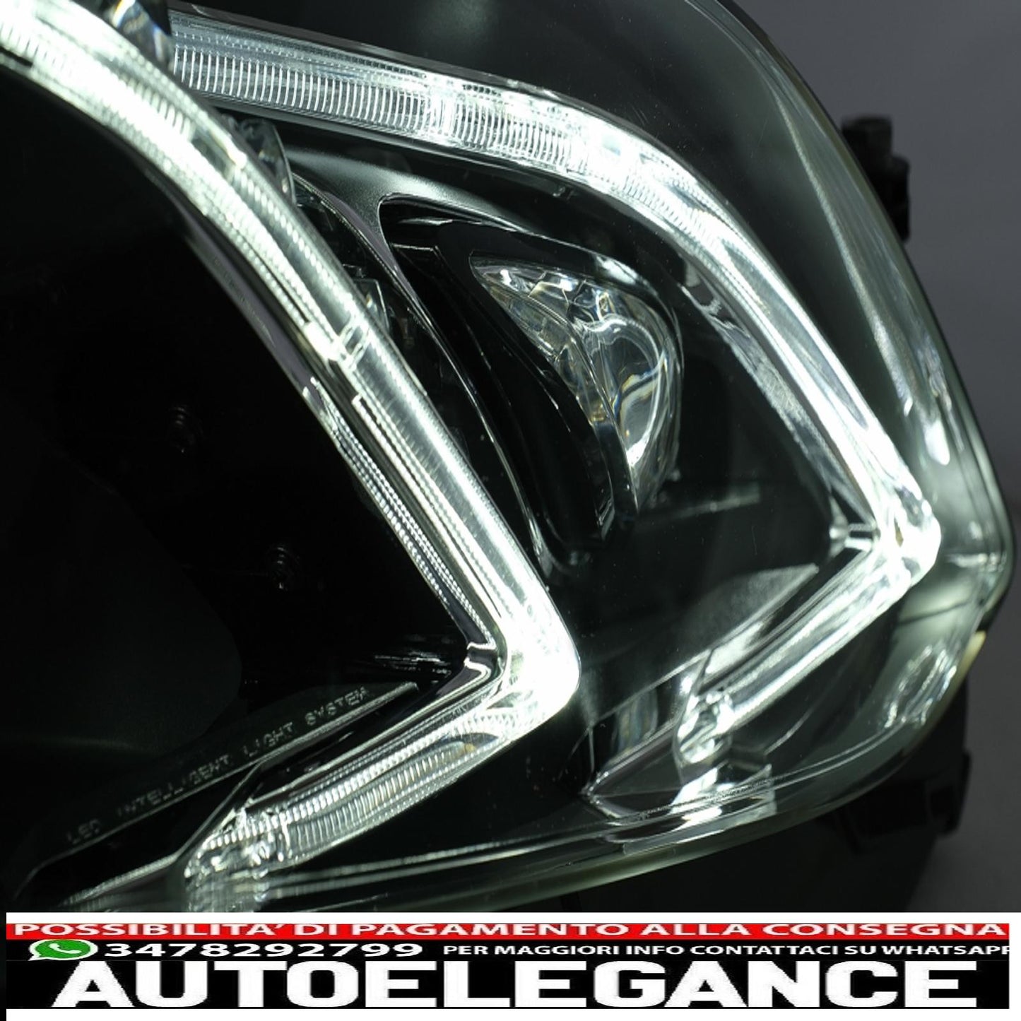 led headlights suitable for mercedes e class w212 (2009-2012) restyling design