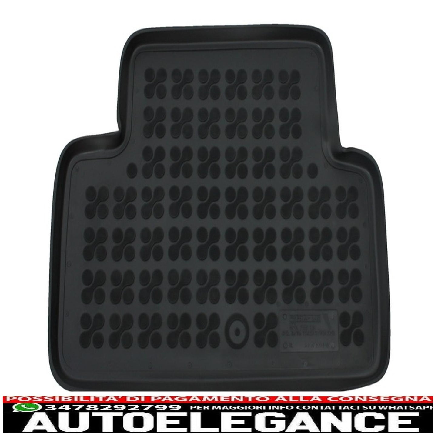 Black mat suitable for opel zafira tourer c 2012