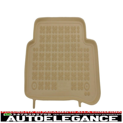 Beige rubber mat suitable for mercedes-benz w213 e-class 2016-