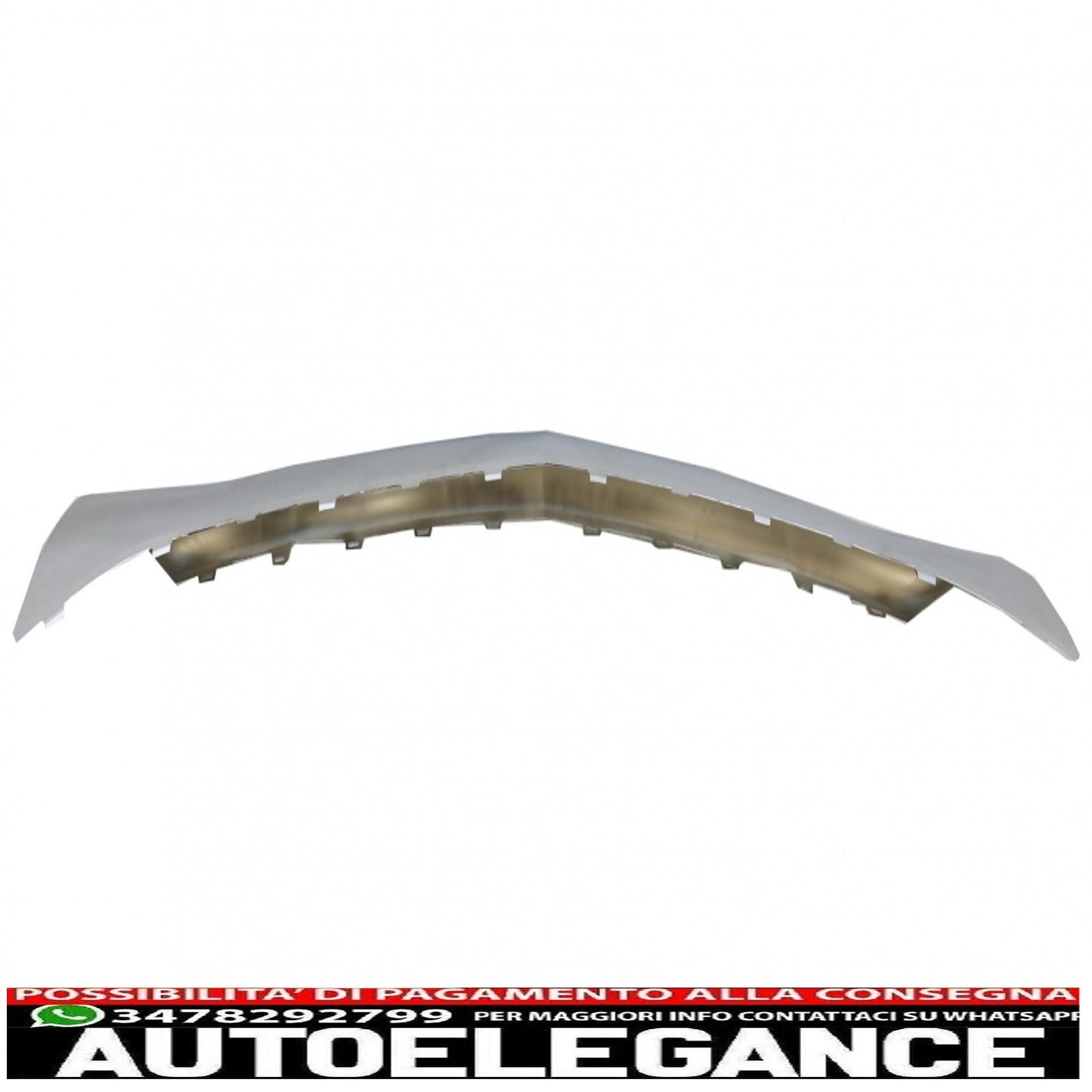 Chrome Front Bumper Spoiler Upper Plate Suitable For Mercedes Benz S Class W222 (2013-up) S65 Design