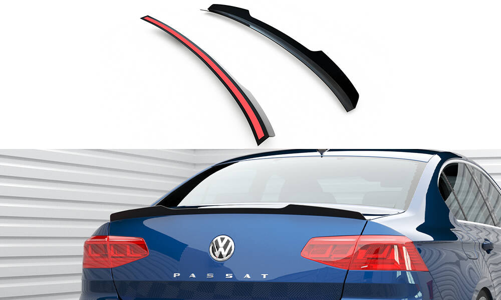 TAPPO SPOILER PPER VOLKSWAGEN PASSAT BERLINA R-LINE MK8