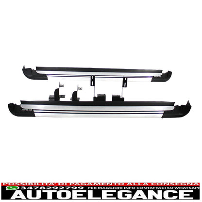 Running Boards Steps for Toyota RAV4 XA40 13-18 Dusty White 