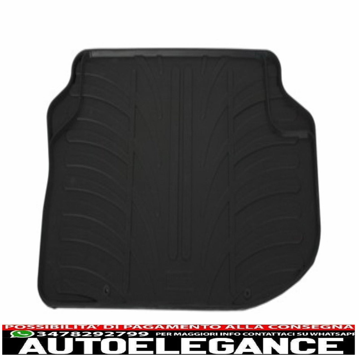 Rubber mats suitable for BMW 5 Series F10 (2010-up) black
