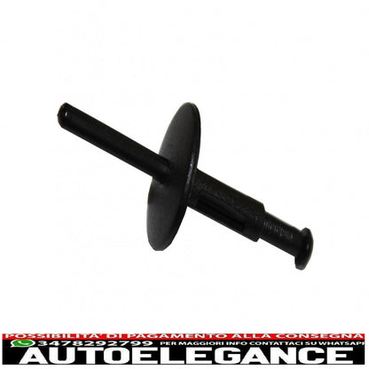 Parafanghi per passaruota in plastica da 32 pezzi