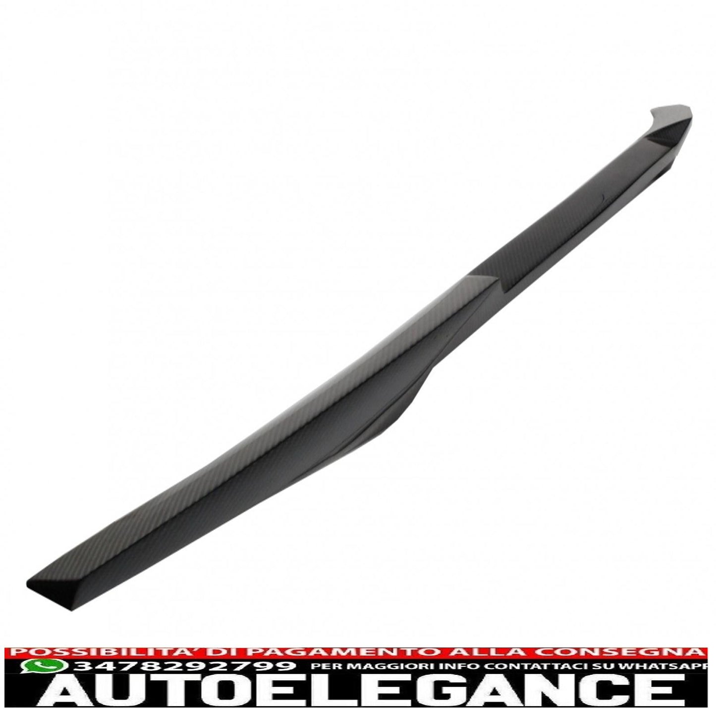 trunk spoiler suitable for bmw 4 series coupe f32 (2013-2019) m4 csl design carbon 