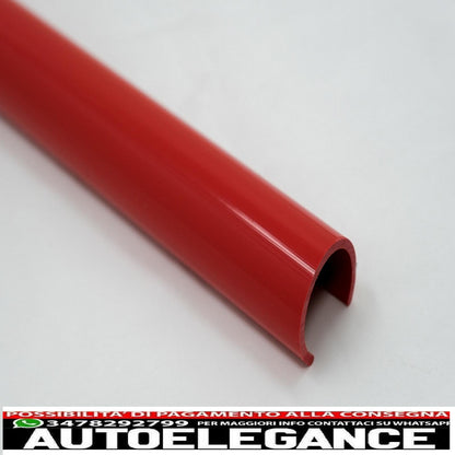 set ornaments v-brace grill strips inserts trim suitable for bmw series 1 2 3 4 5 6 7 red 